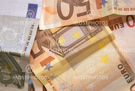 Euro bank notes