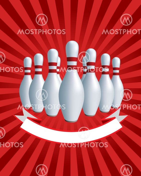 Banner. Bowling