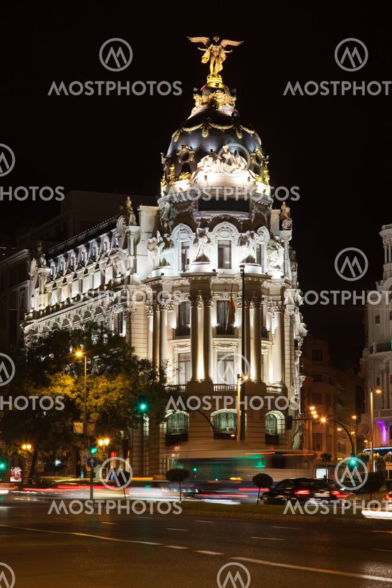 Gran Via in Madrid