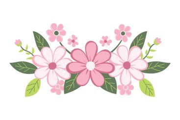 Beautiful Romantic Pink Floral Flower Crown Arrangements...