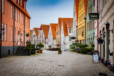 Medieval and Hansa inspired living area Jakriborg in...