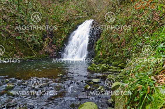 Glenoe Waterfall