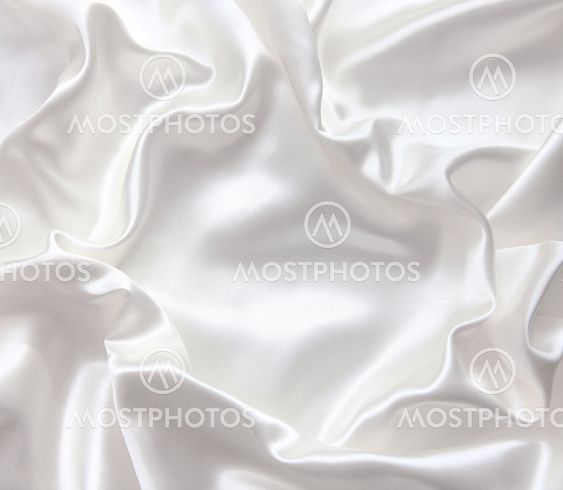 Smooth elegant white silk as wedding background