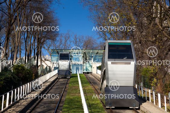 Funicular of Montmartre, Paris, France