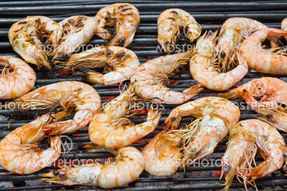 Grilled shrimp