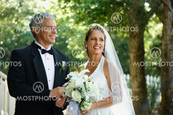Bride and groom.