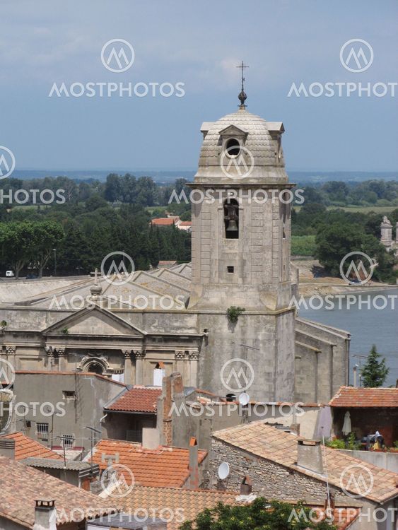 Bell tower in Arles