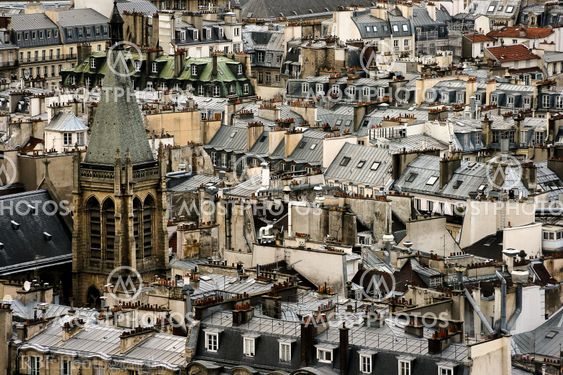 Parisian rooftops