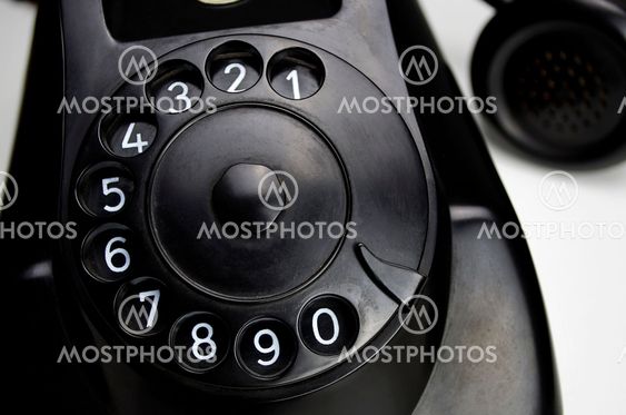 Bakelite telephone 1955