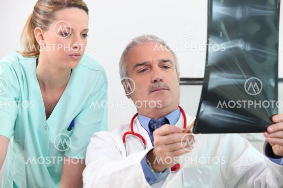 Doctor and his assistant