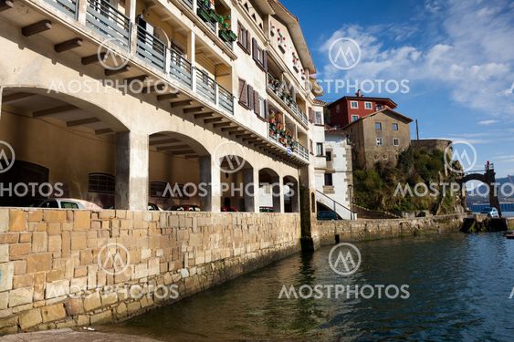 Houses of Pasaia, Gipuzkoa, Spain