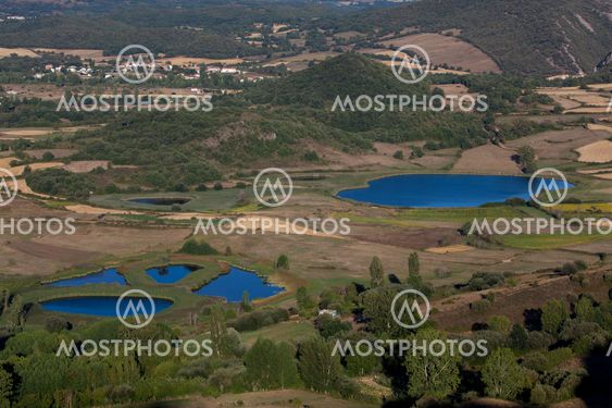 Gayangos lakes, Burgos, Castilla y Leon, Spain