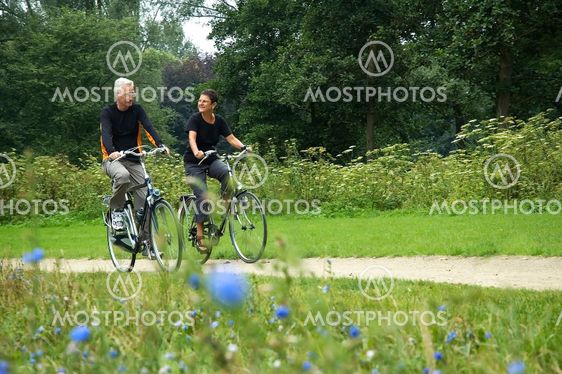 Seniors Biking