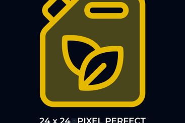 Bio fuel dark color ui icon
