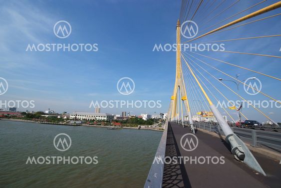 Mega sling Bridge,Rama 8