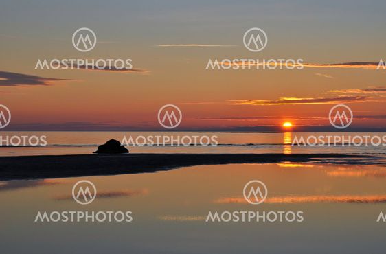 Den sidste virkelig varm smukke summernight år