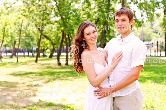 couple in the park
