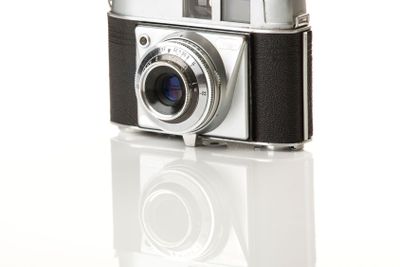 Old fashioned photography camera