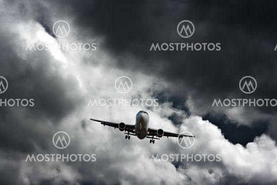 Passager fly på endelige tilgang