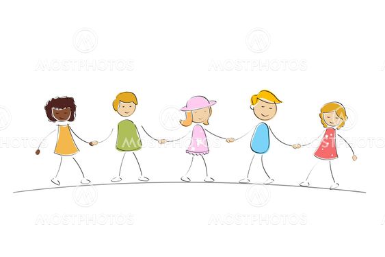multi racial kids