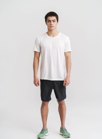 Full length portrait of a confident sportsman