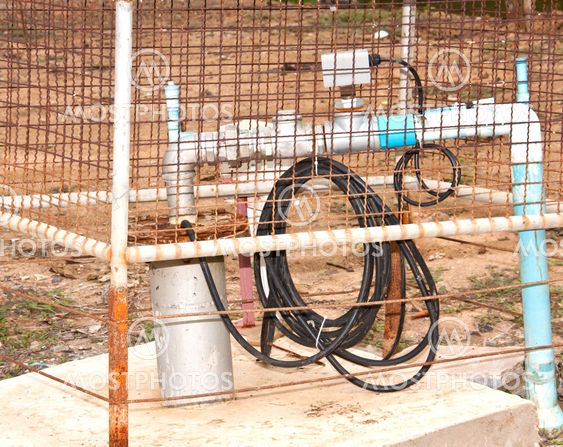 Water valve.
