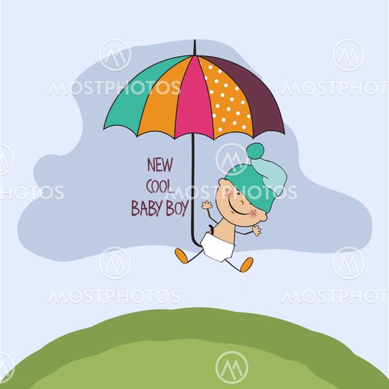 baby boy shower card