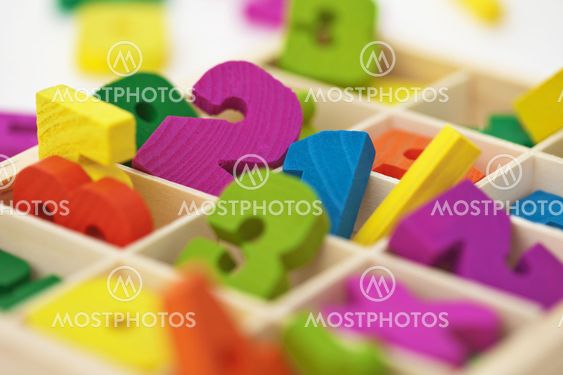 School material for arithmetics teaching