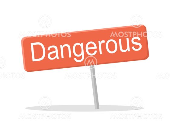 Dangerous Red Shield