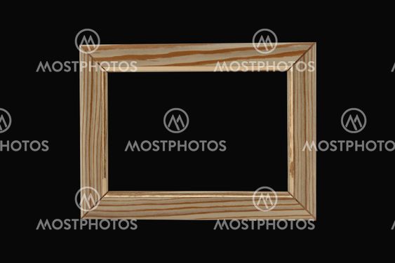 wooden square-wave frame