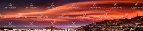 Red Sky over Palekastro - Crete - Greece