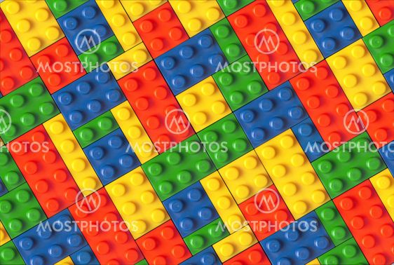 plastic part of children's play - background