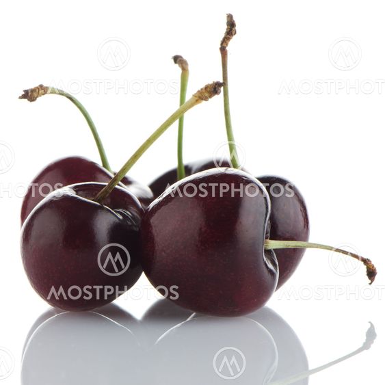 Red cherries
