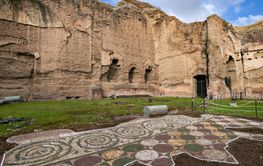 Terme di Caracalla or the Bath of Caracalla in Rome.