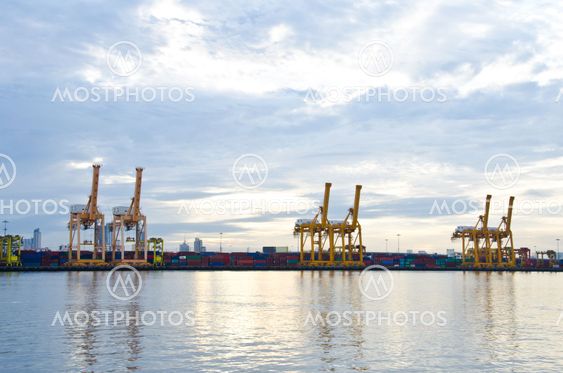 Crane bridge for logistic