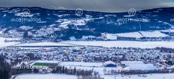 City of Lillehammer in Norway