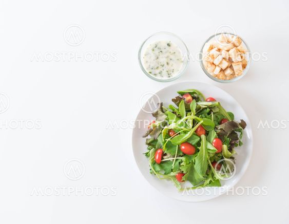 fresh vegetable salad