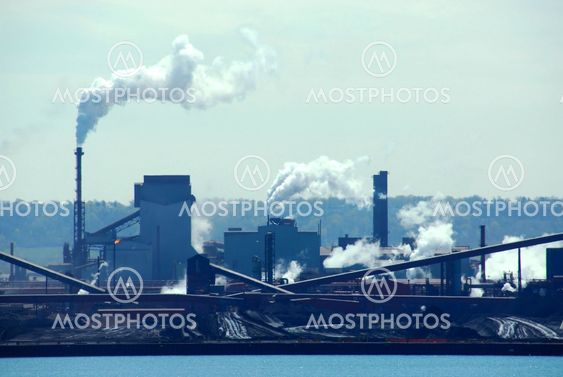 Industrial pollution