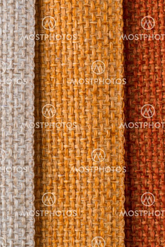 Multi color fabric texture samples