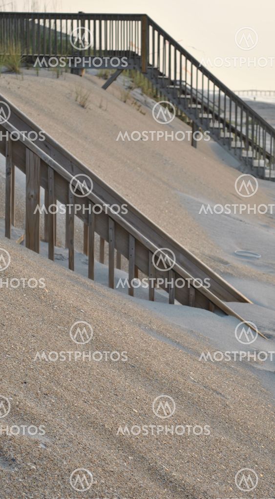 Steg i Sand