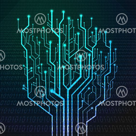 Circuit board in Tree shape