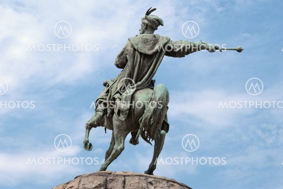 Bohdan Khemelnytsky monument in Kyiv