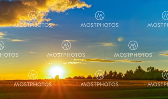 a few minutes before sunset