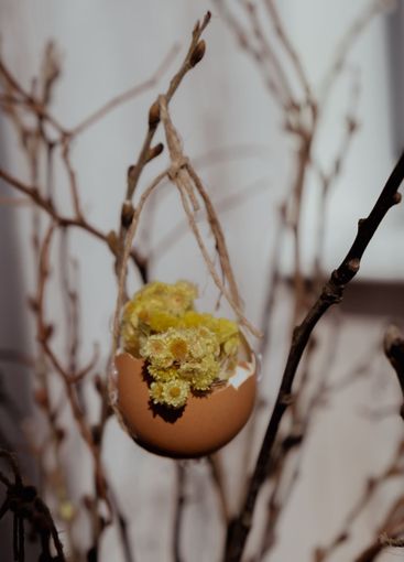 Tutorial How to make Easter table decoration with egg...