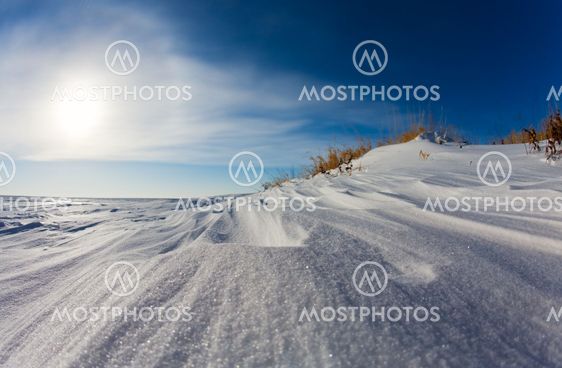 Snö drivgarn