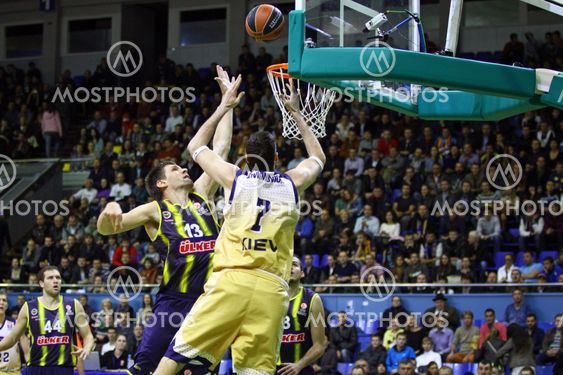 Turkish Airlines Euroleague game Budivelnik vs Fenerbahce...