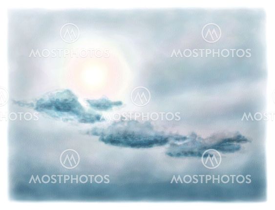 Storm clouds in the sky