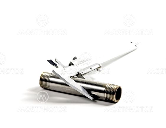 caliper and pipe