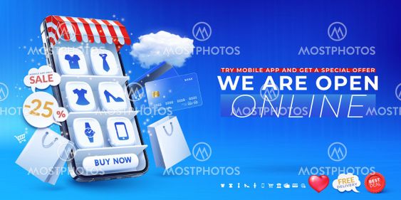 Online shop mobile application