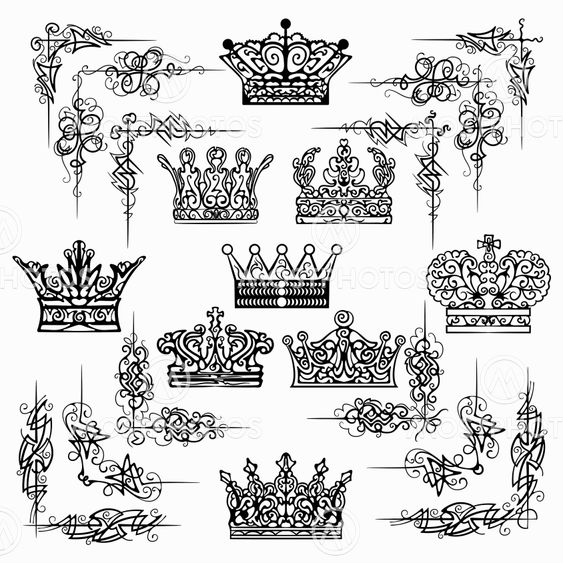 crown, king, Area,black